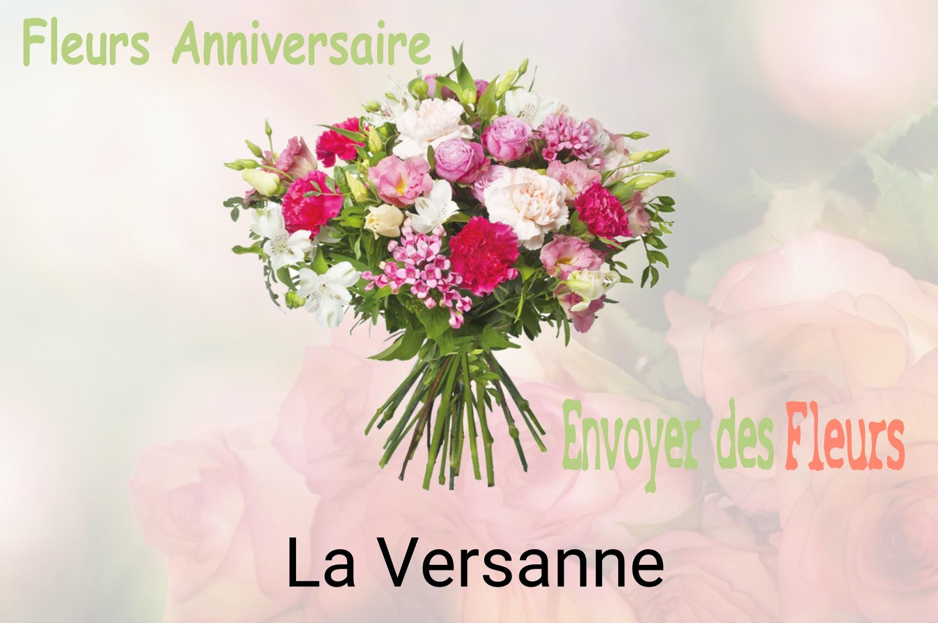 Bouquet de fleurs d’anniversaire livré à La Versanne