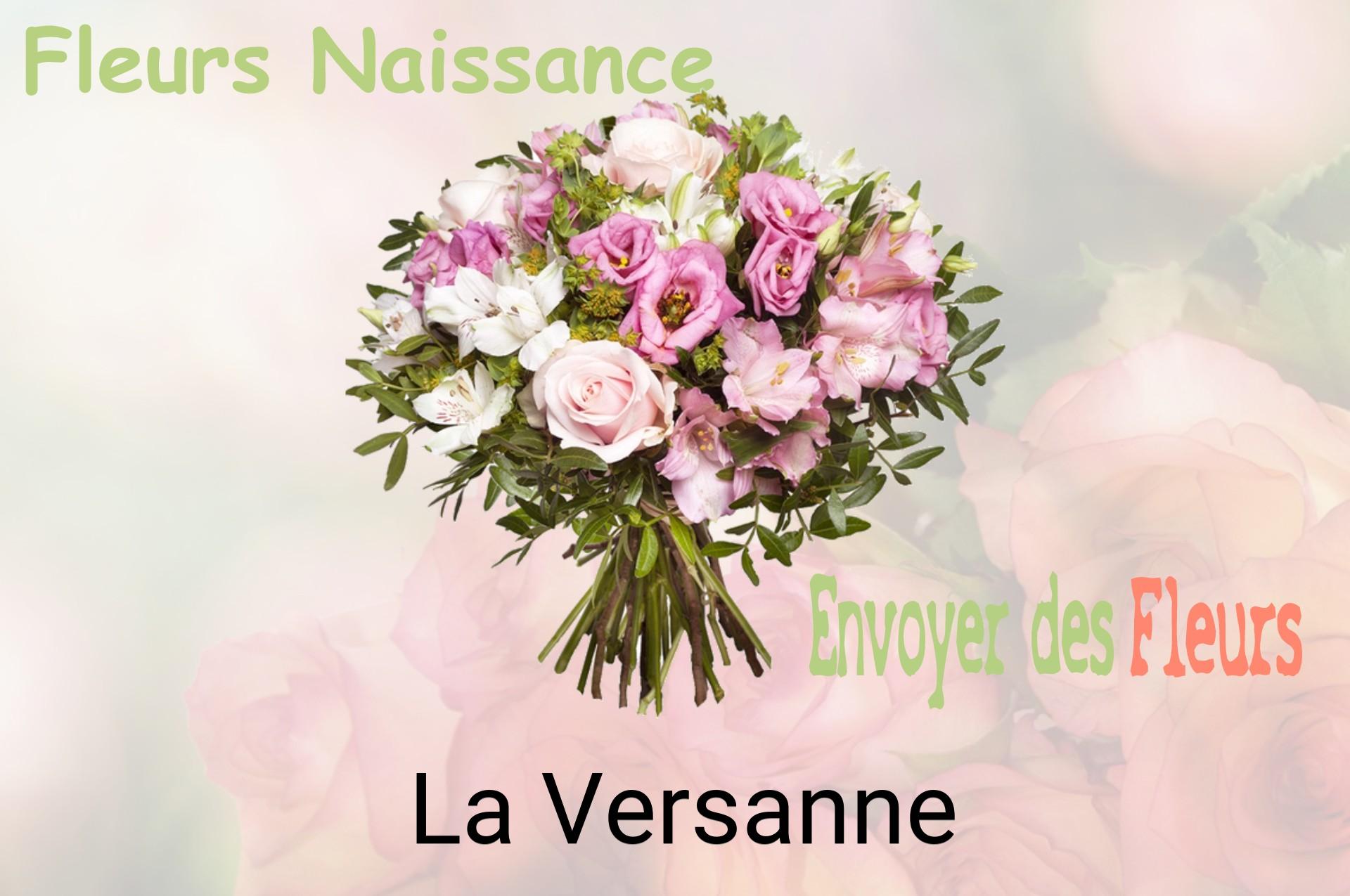 Bouquet de fleurs de naissance livré à La Versanne
